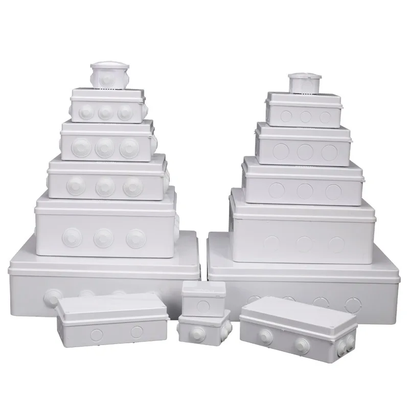 Outdoor Power Lead - Outdoor waterproof power box ABS plastic