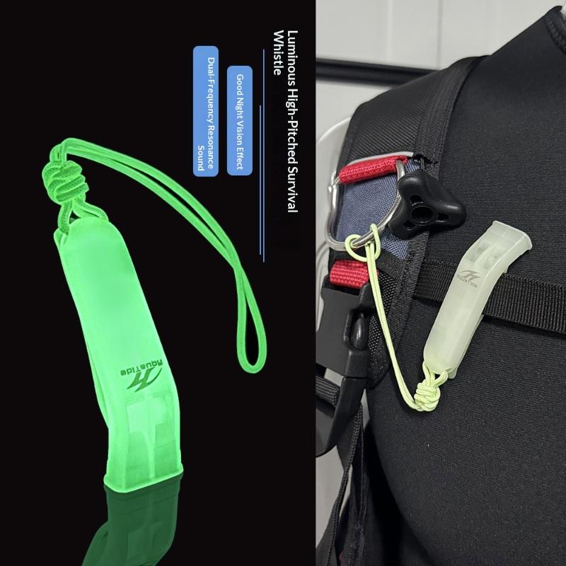 Outdoor Powersports - 1Pc Outdoor Survival Powerful Luminous Dual-frequency