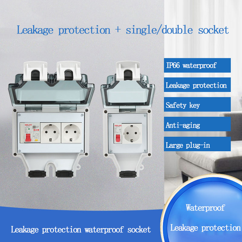 Outdoor Power Hub - Outdoor Waterproof Socket 86 Type Waterproof