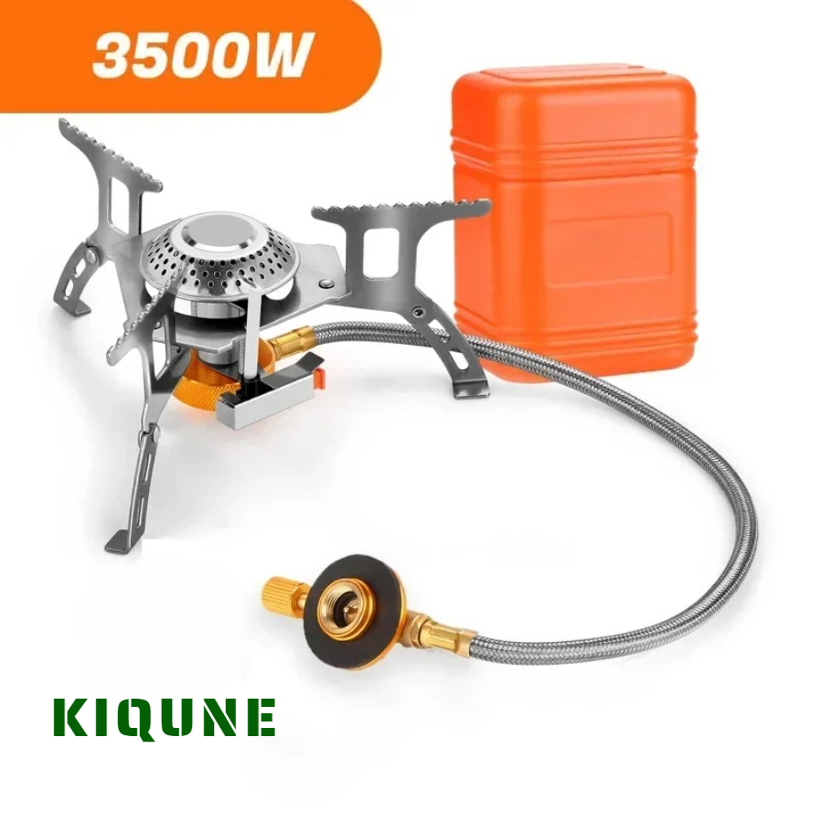 Outdoor Power Burner - Camping Gas Stove Portable Folding Outdoor