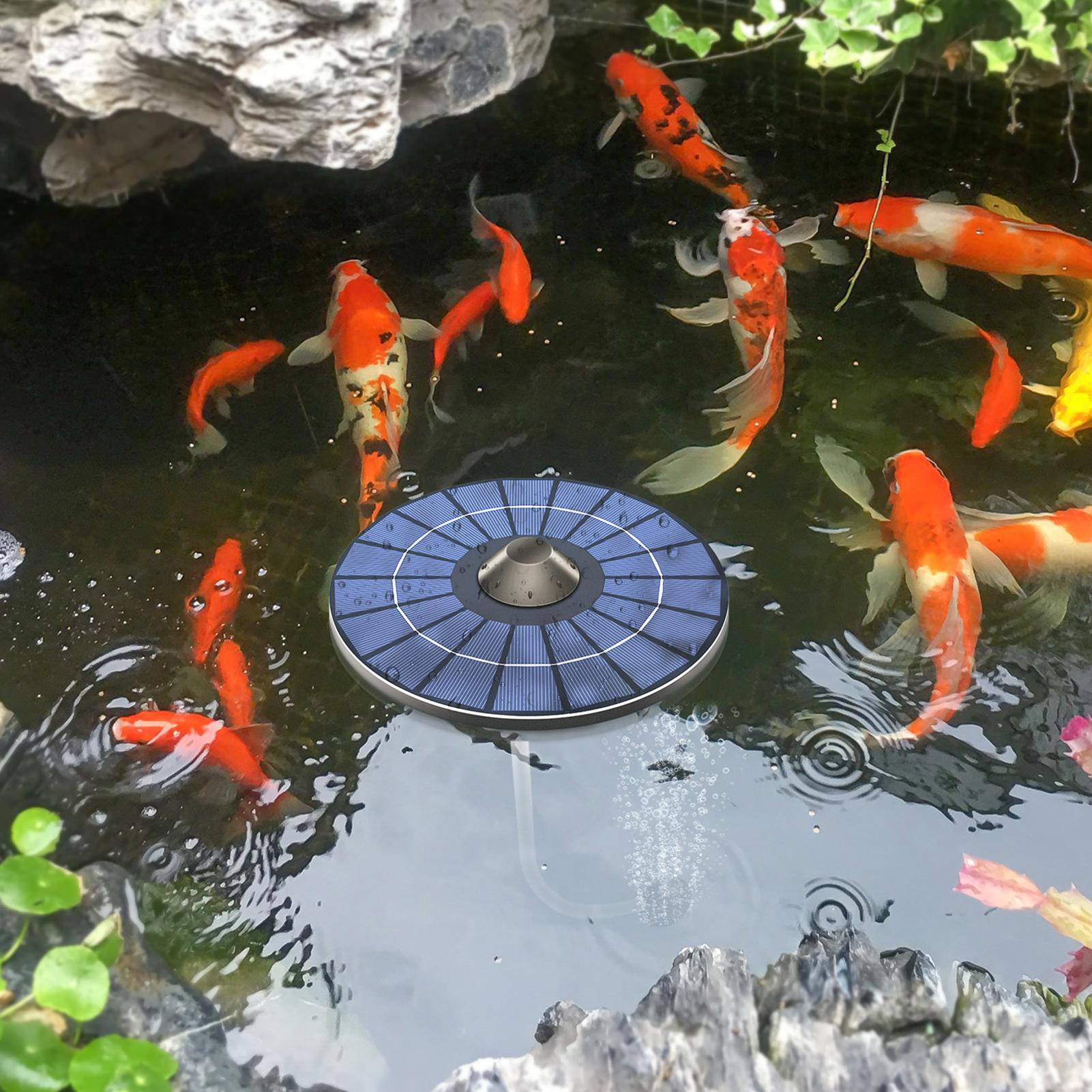 Outdoor Power Kit - Solar-powered pond aerator pump Aquarium aerator