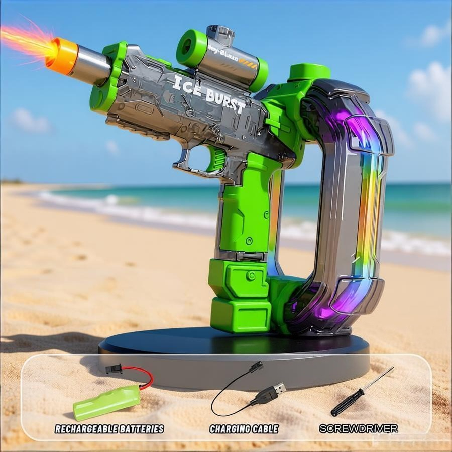 Outdoor Powersports - LED Ring-shaped Electric Water Guns Children