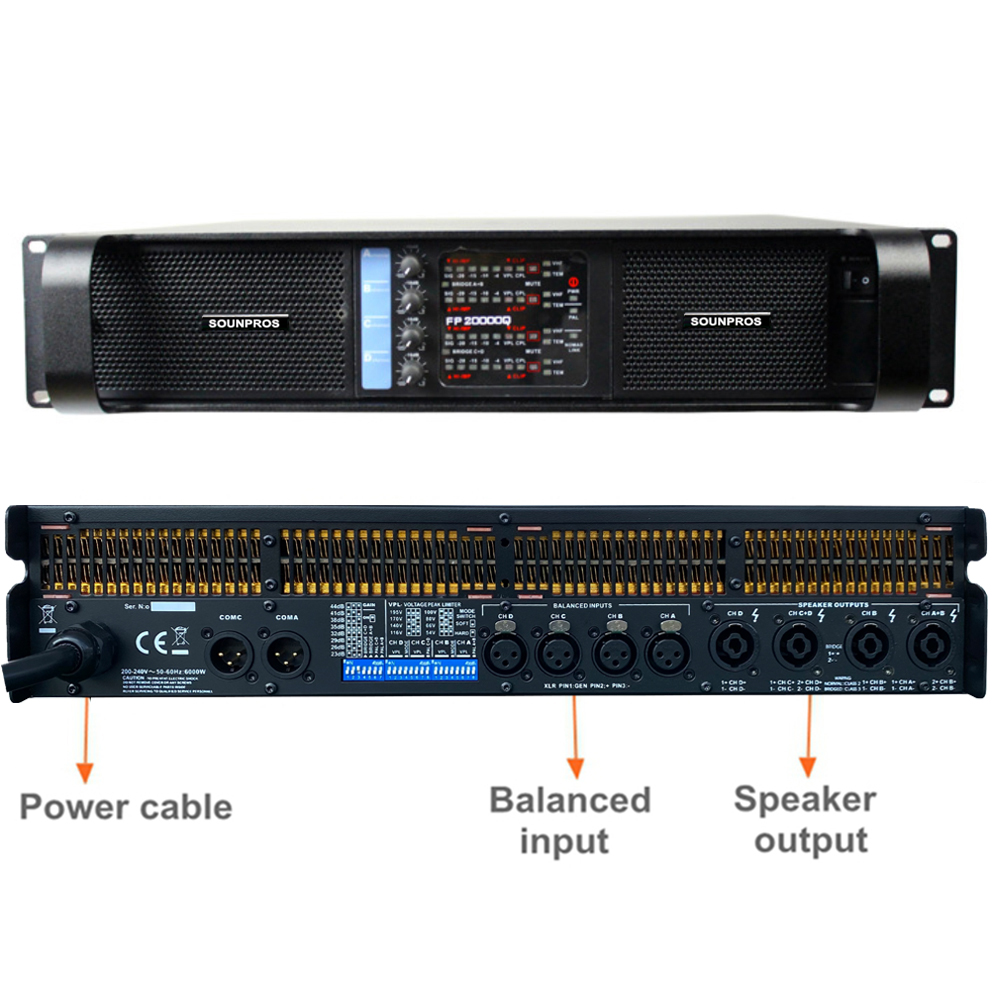 Outdoor Power Amplifier - 4 Kênh Class-D Khuếch Đại Công
