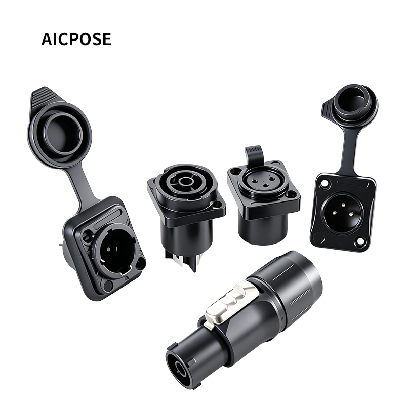 Outdoor Power Hub - 10pcs Waterproof Powercon True 1 Power
