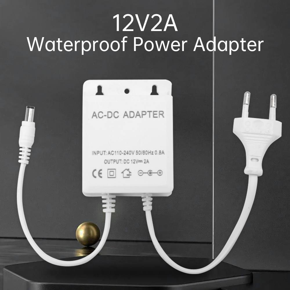 DC12V 2A EU Plug Adapter Secur - đánh giá và giá Outdoor Power Port