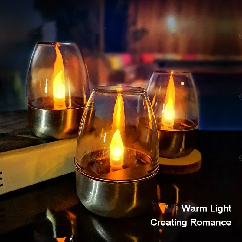 LED Solar Candles Light Flamel - đánh giá và giá Outdoor Power Outlet Solar