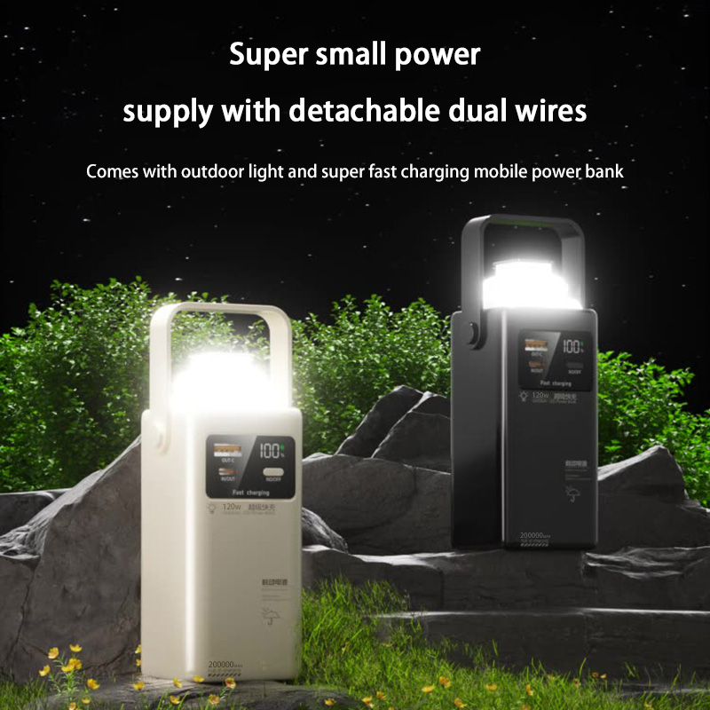 120W Power Bank 200000mAh Larg - đánh giá và giá Outdoor Power Lead