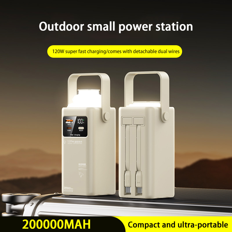 120W Power Bank 200000mAh Larg - đánh giá và giá Outdoor Power Lead
