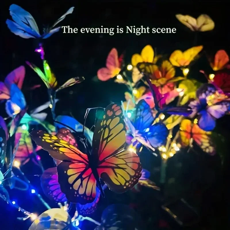 Solar LED Butterfly Garden Lig - đánh giá và giá Outdoor Power Outlet Solar