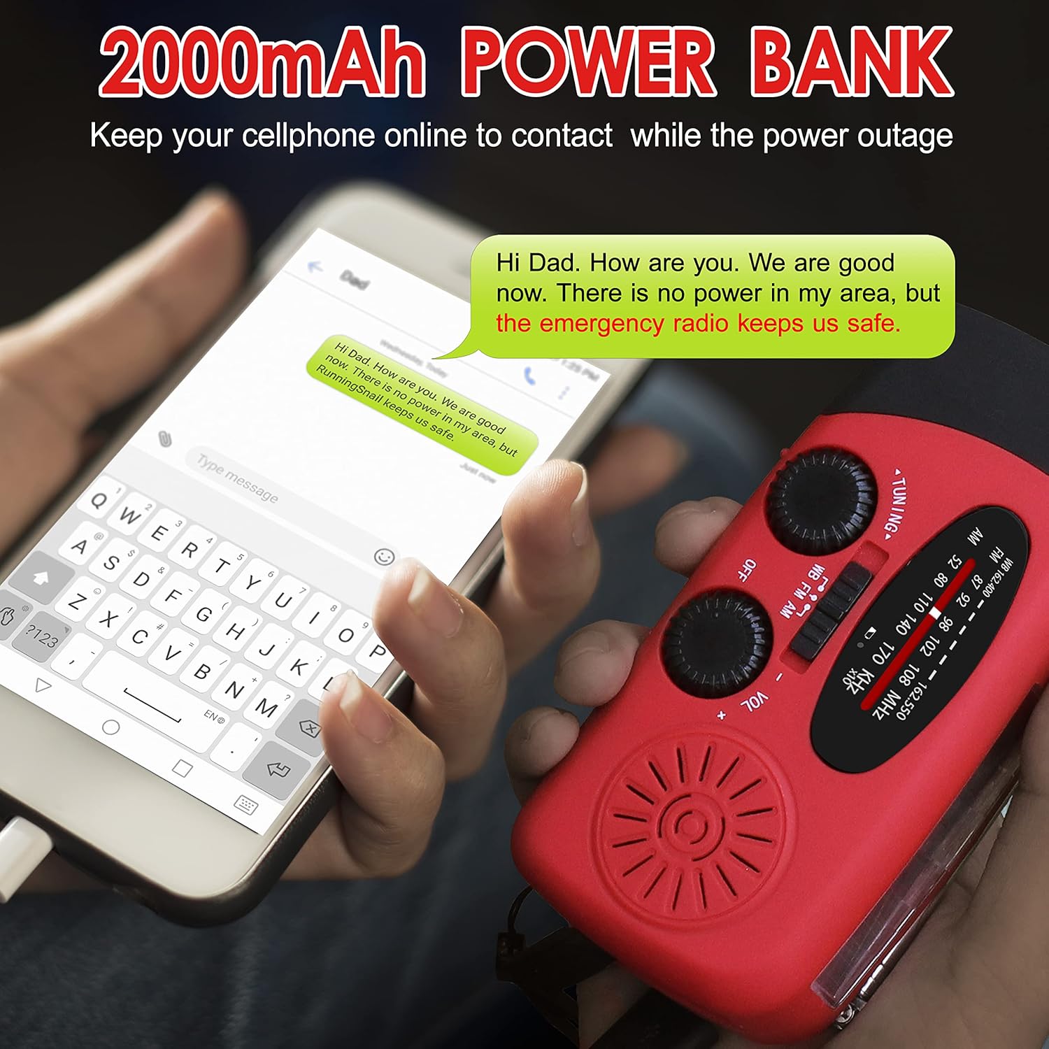 Multifunctional Hand Cranked G - đánh giá và giá Outdoor Power Kit