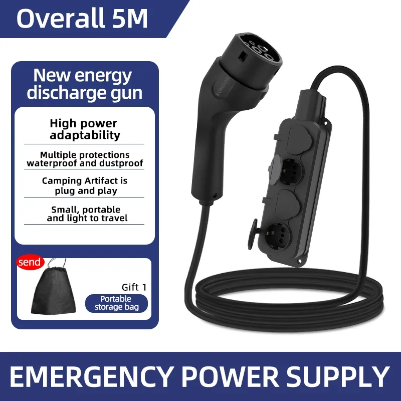 Portable 16A 4KW Electric Car  - đánh giá và giá Outdoor Power Lead