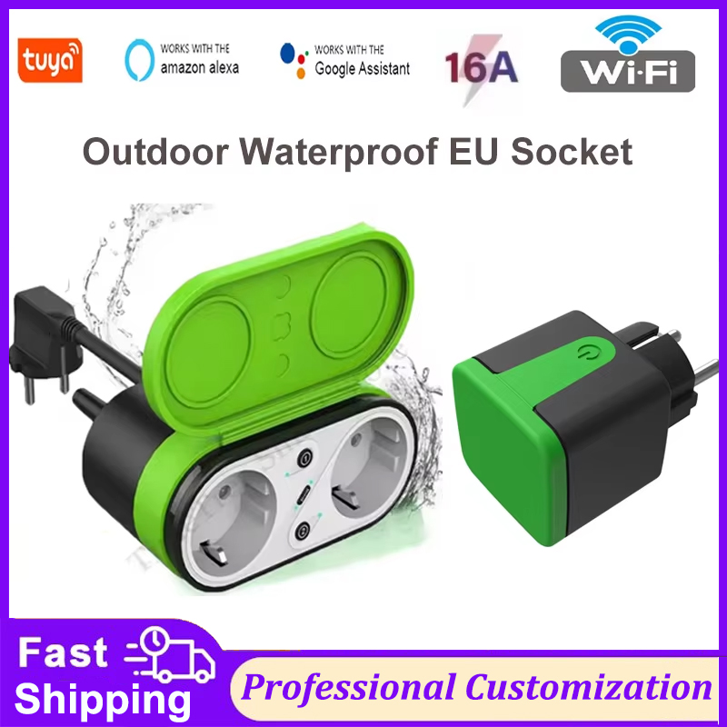 Tuya EU 16A Wifi Smart Outdoor - đánh giá và giá Outdoor Power Port