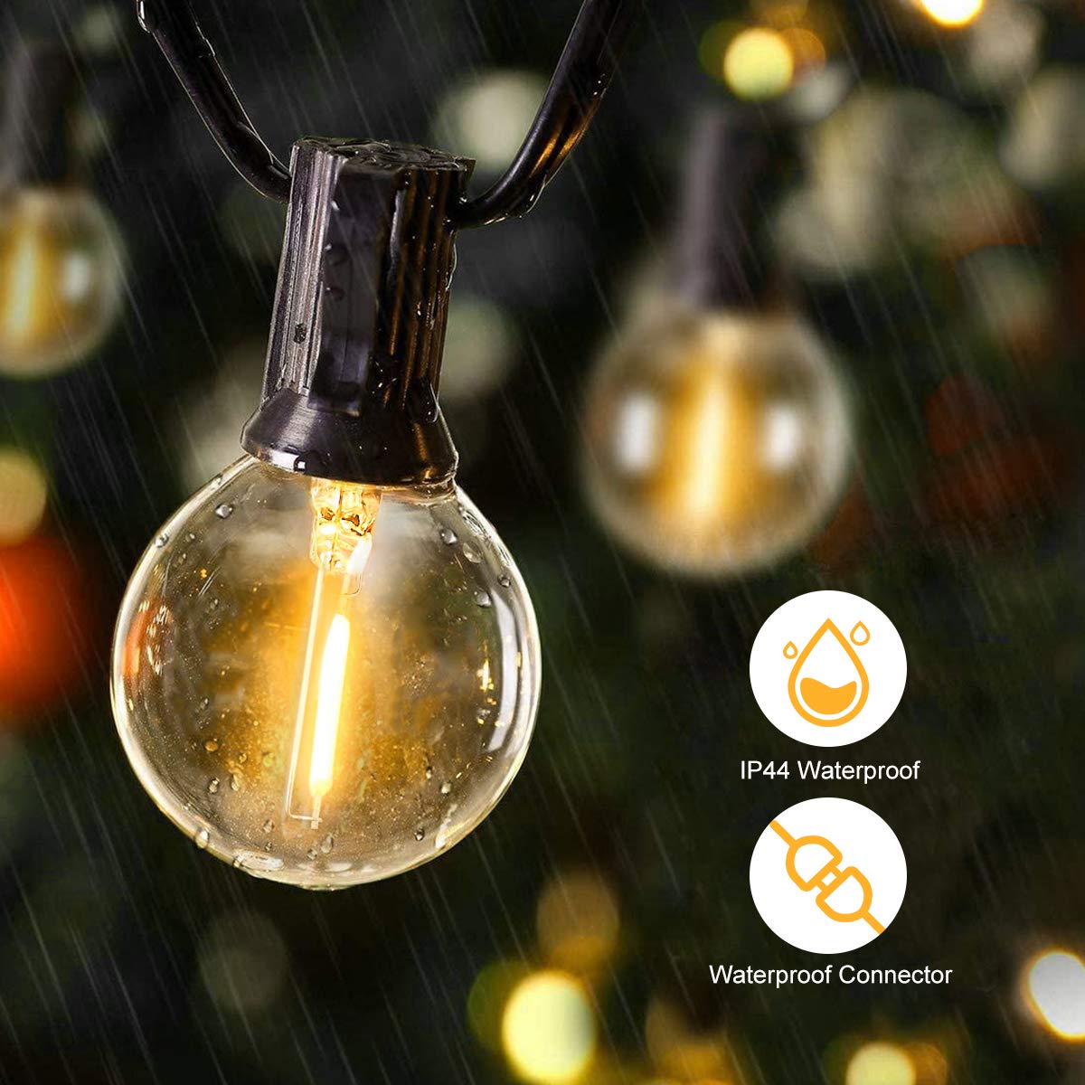 25FT 50FT G40 Fairy String Lig - đánh giá và giá Outdoor Power Hub