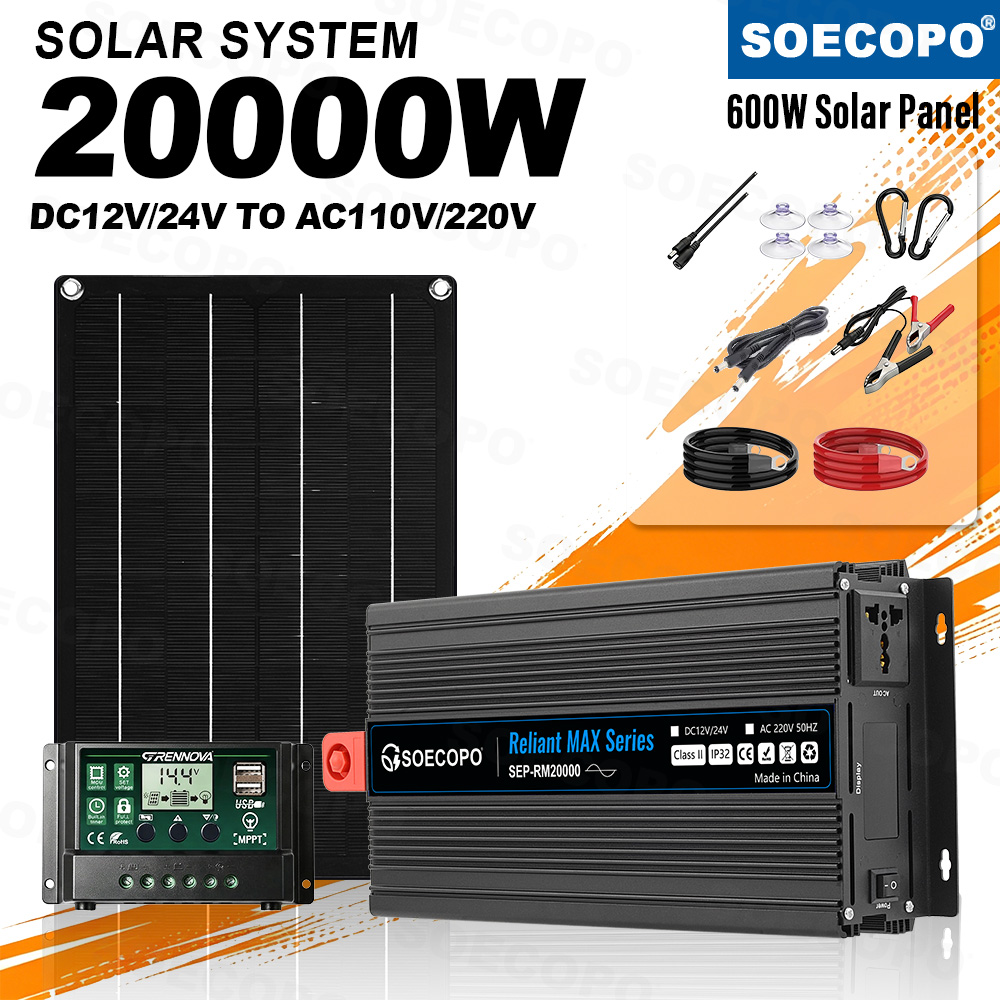 Emergency Power 20000W Solar K - đánh giá và giá Outdoor Power Kit