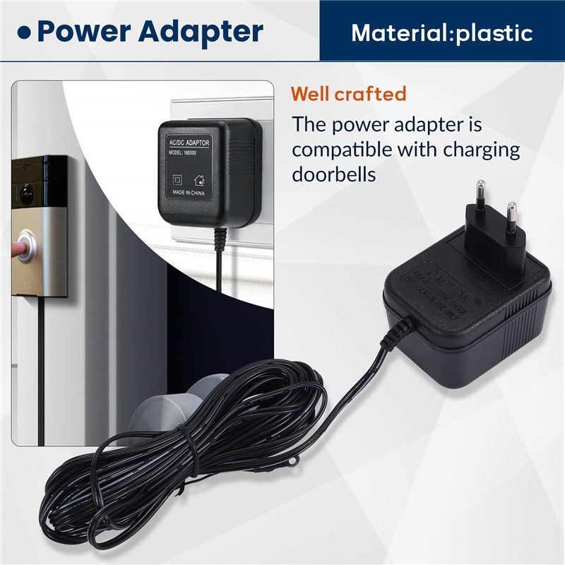 Happy New- 18V 500MA Power Sup - đánh giá và giá Outdoor Power Adapter Ring