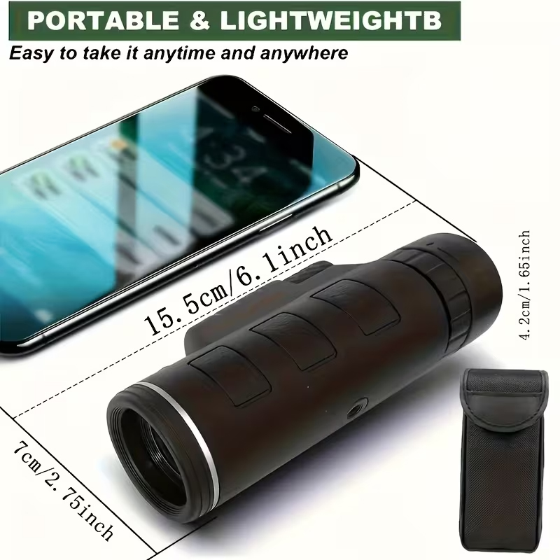 40x60 High-Power HD Monocular  - đánh giá và giá Outdoor Powersports