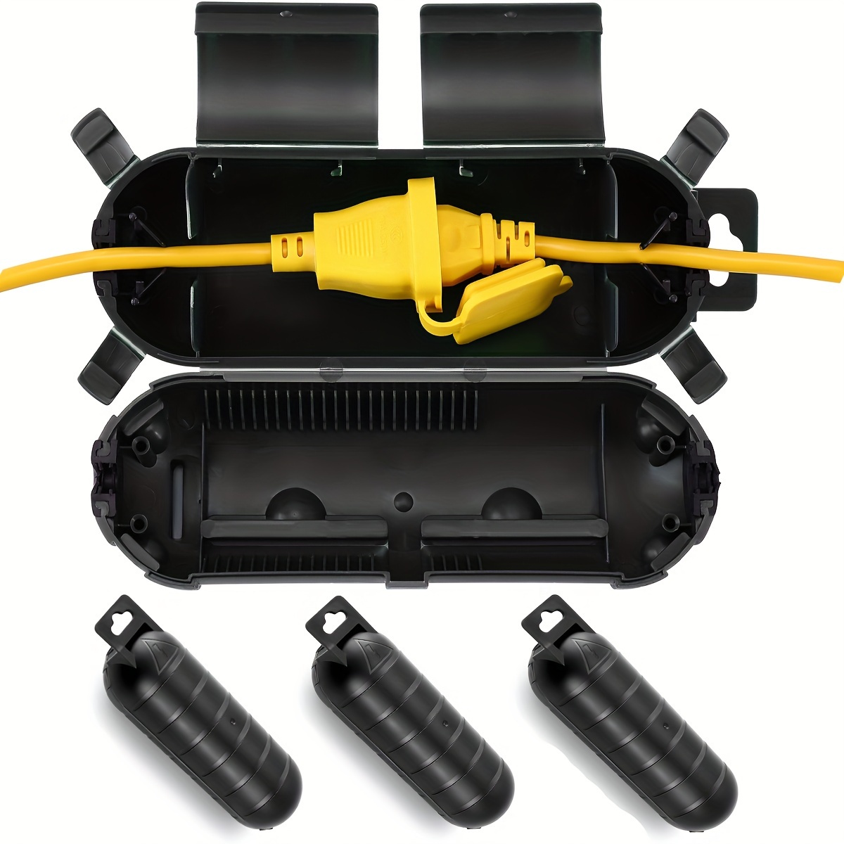 Extension Cord Plug Connection - đánh giá và giá Outdoor Power Hub