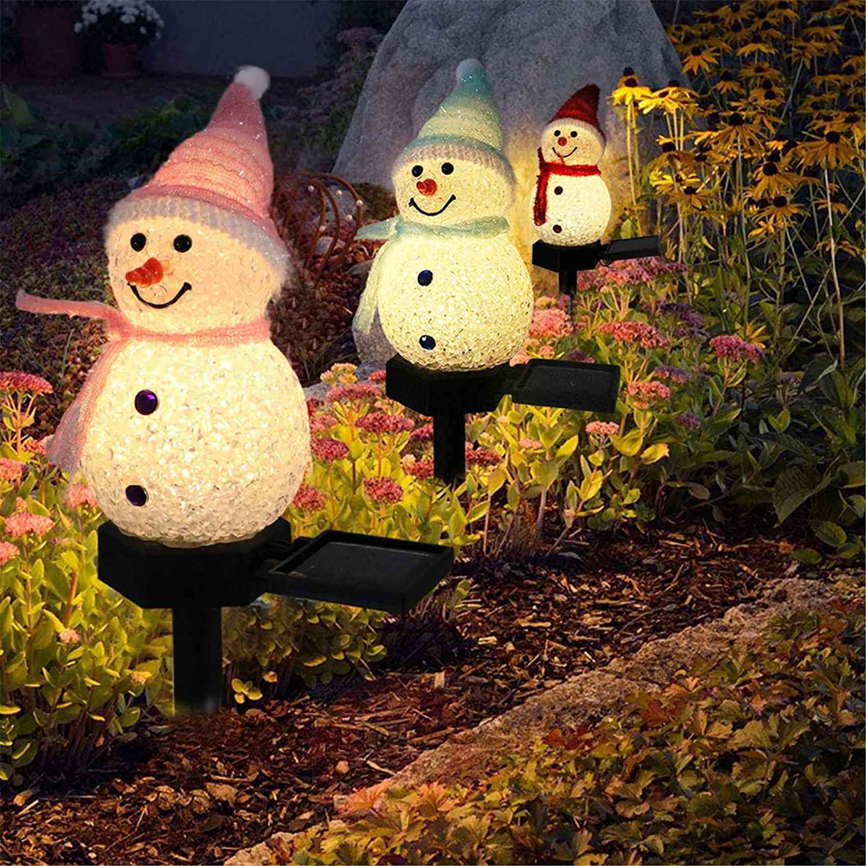 ABAH-Snowman Solar Lights Chri - đánh giá và giá Outdoor Solar Power Xmas Lights