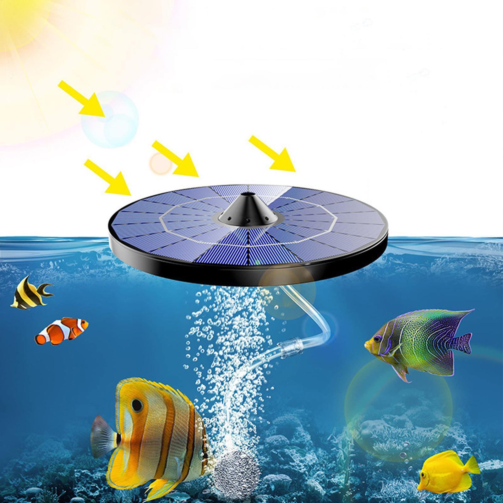 Solar-powered pond aerator pum - đánh giá và giá Outdoor Power Kit