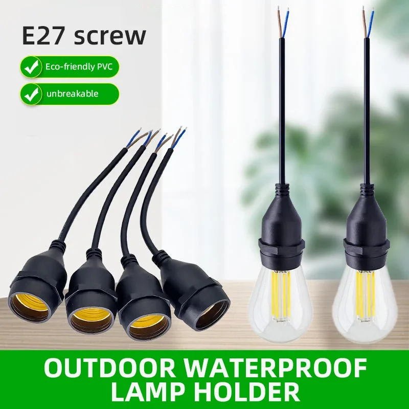 Universal E27 Lamp Head Power  - đánh giá và giá Outdoor Power Lead