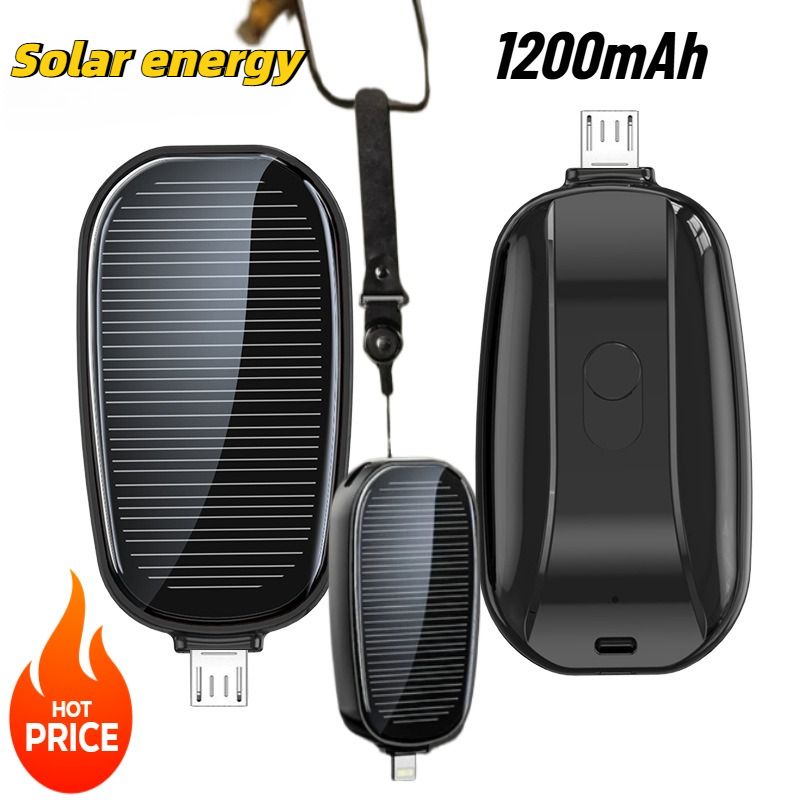 1200mAh Solar Mini Power Bank  - đánh giá và giá Outdoor Power Hub