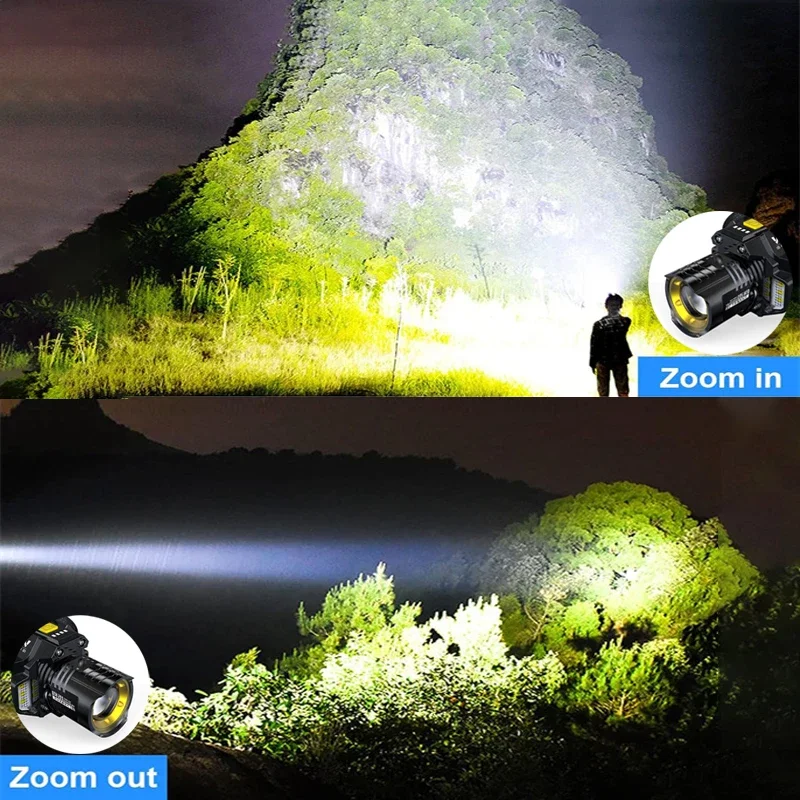Rechargeable Powerful LED Head - đánh giá và giá Outdoor Power Head