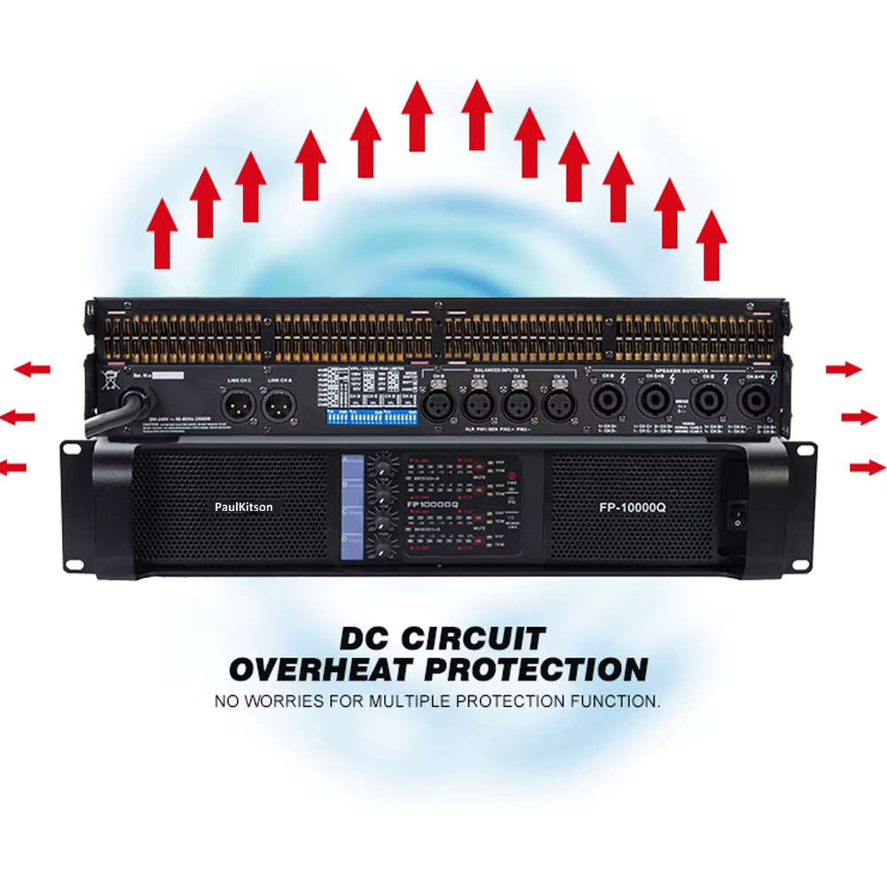 Paulkitson FP10000q 2500W 4 Ch - đánh giá và giá Outdoor Power Amplifier