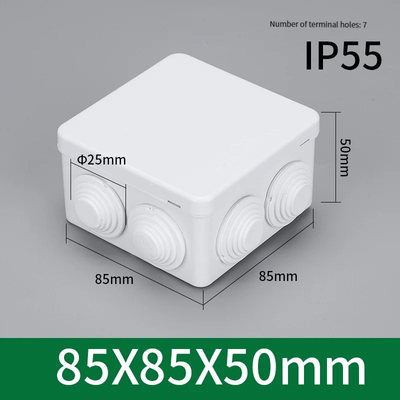 85 * 85 * 50 Outdoor Ip55 Plas - đánh giá và giá Outdoor Power Lead