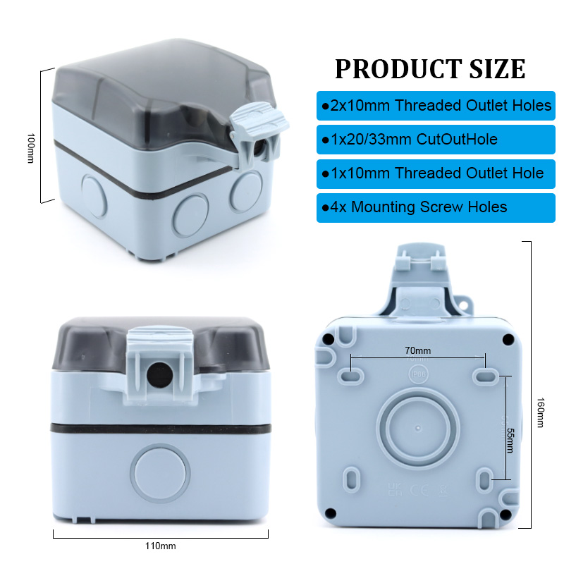 Outdoor Power Outlet Box Water - đánh giá và giá Outdoor Power Hub