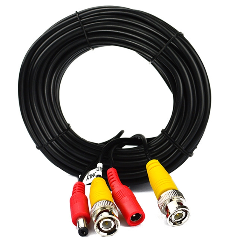 5-50M BNC+DC Connector 2 in 1  - đánh giá và giá Outdoor Power Lead