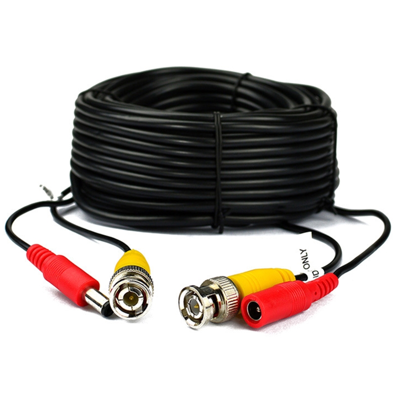 5-50M BNC+DC Connector 2 in 1  - đánh giá và giá Outdoor Power Lead