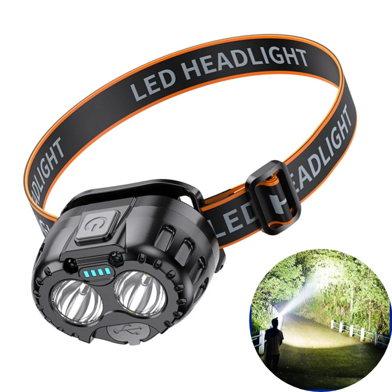 Powerful LED Headlamp IPX4 Wat - đánh giá và giá Outdoor Power Head