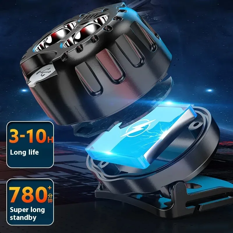 Powerful LED Headlamp IPX4 Wat - đánh giá và giá Outdoor Power Head
