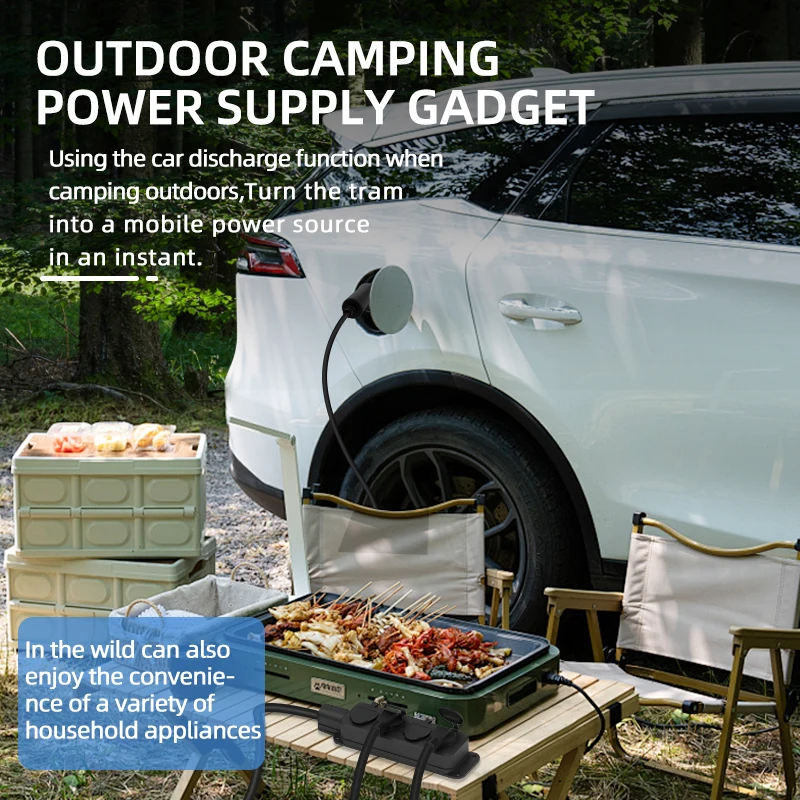Portable 16A 4KW V2L Cable Ele - đánh giá và giá Outdoor Power Hub