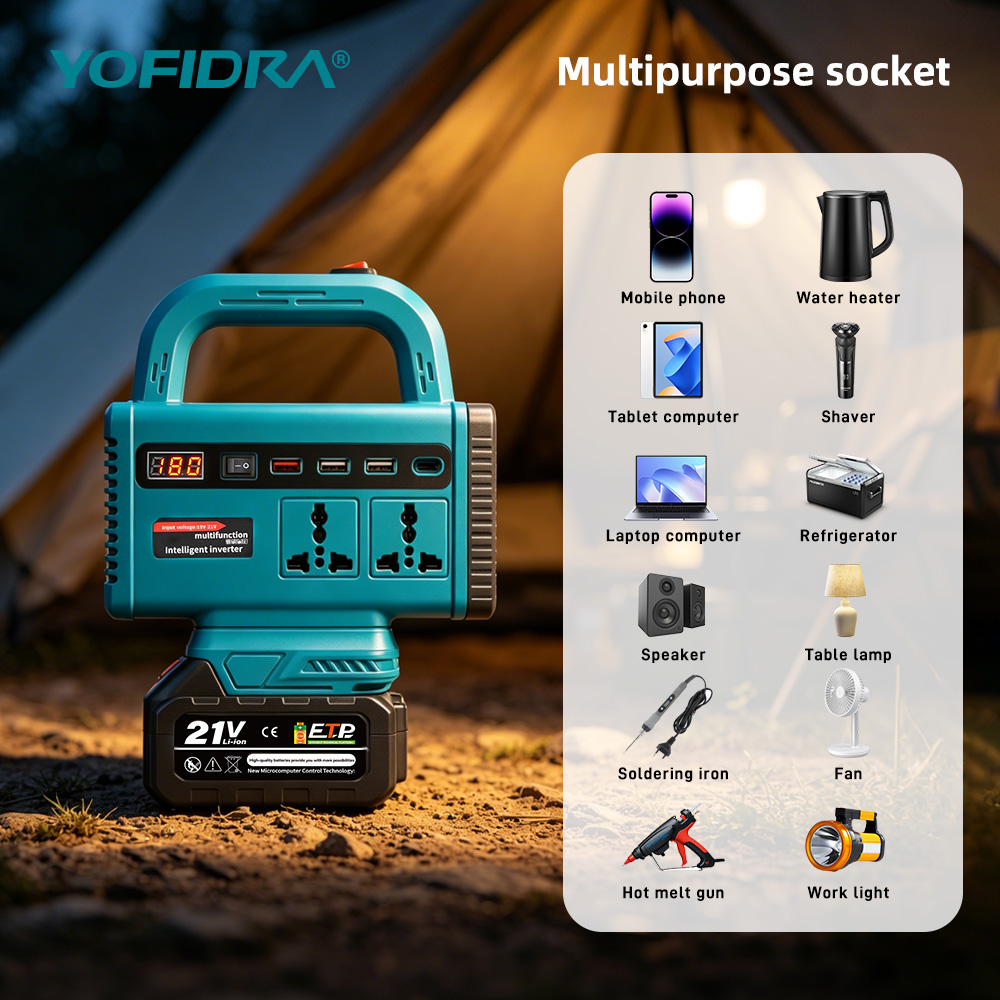 YOFIDRA 220V Portable Power In - đánh giá và giá Outdoor Power Hub