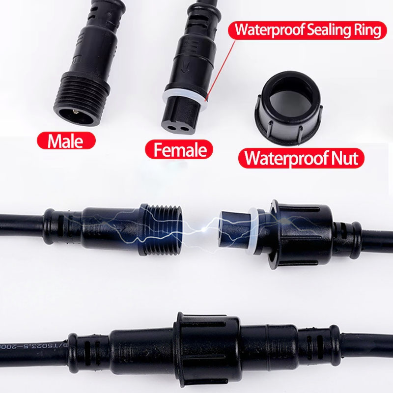 Waterproof Wire Connector Set  - đánh giá và giá Outdoor Power Port