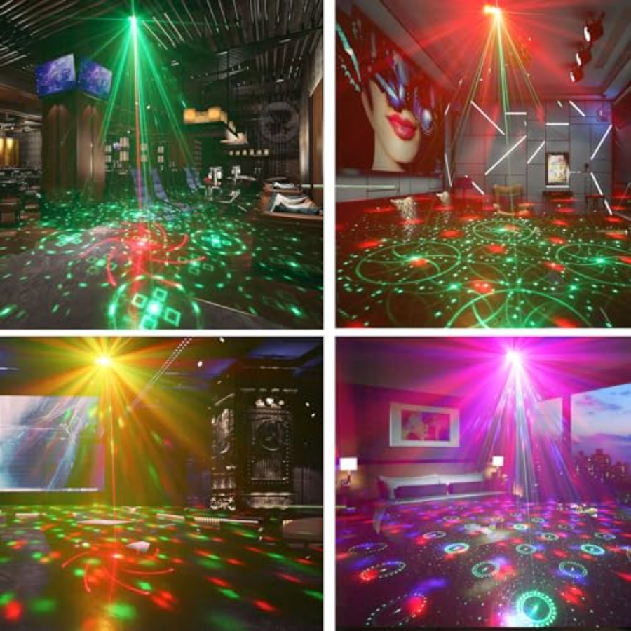 7 Lens Disco Ball LightsUSB Po - đánh giá và giá Outdoor Solar Power Xmas Lights