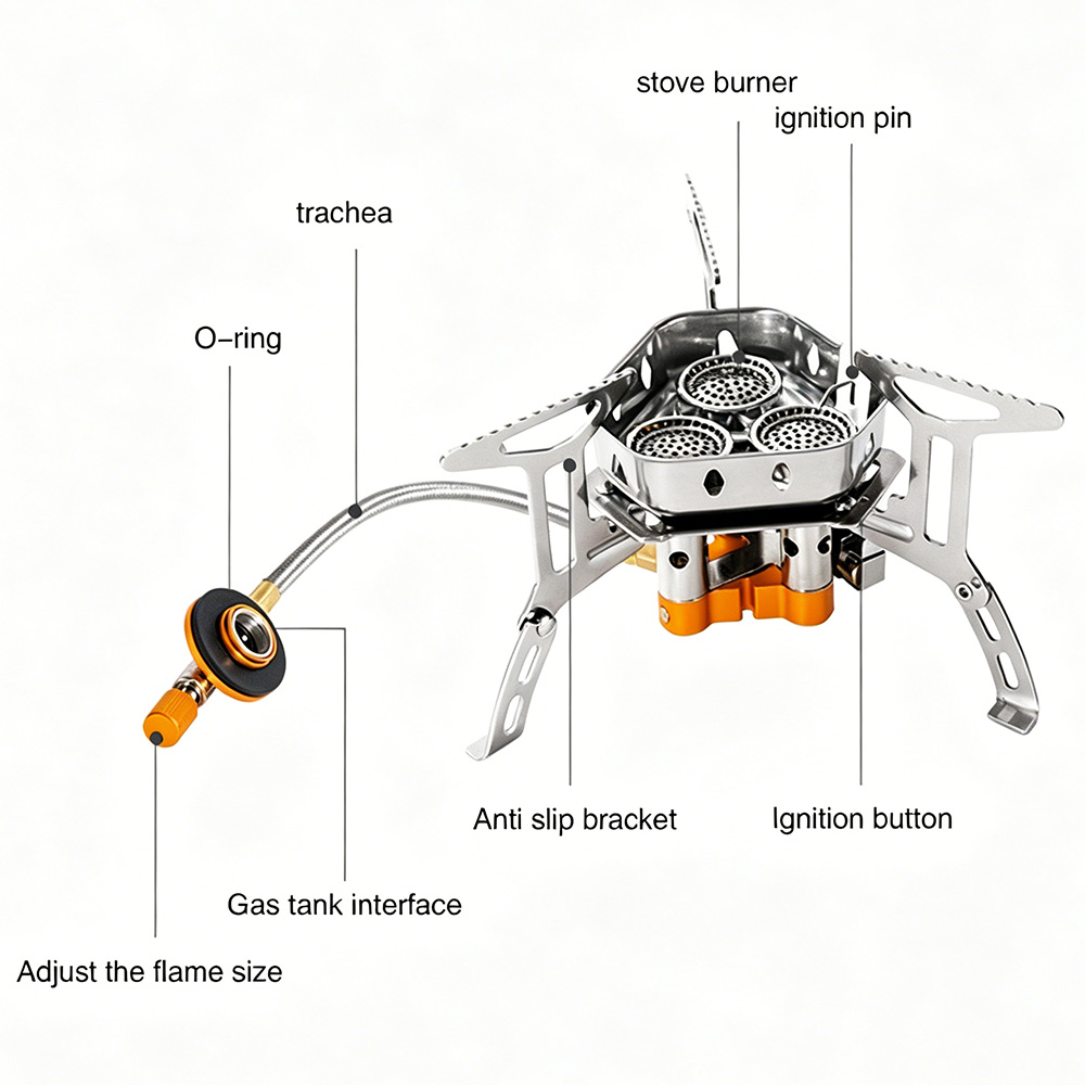Foldable Portable Windproof Ou - đánh giá và giá Outdoor Power Head