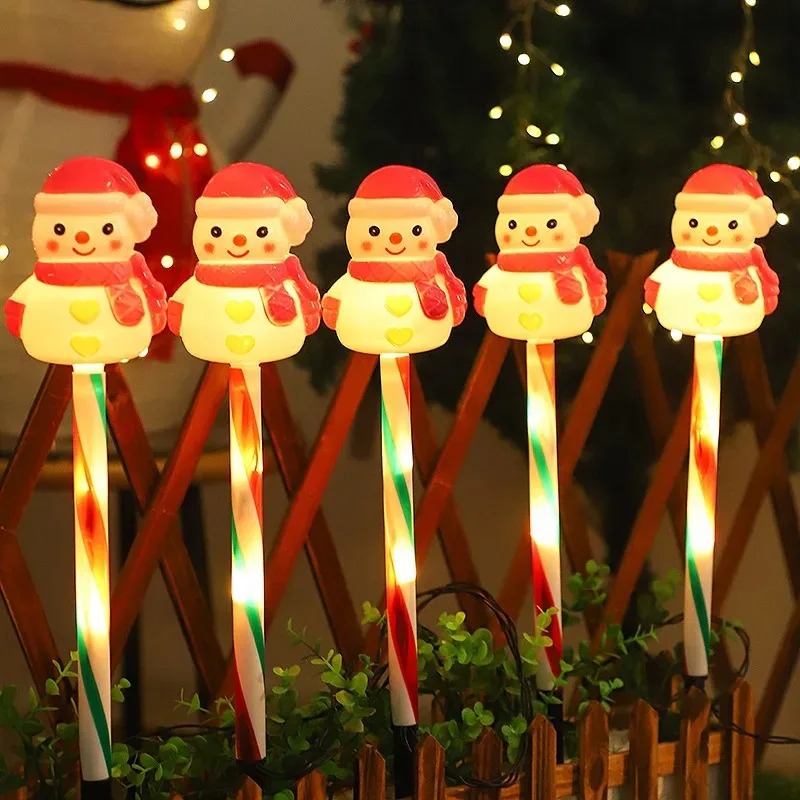 Christmas Solar Powered Santa  - đánh giá và giá Outdoor Solar Power Xmas Lights