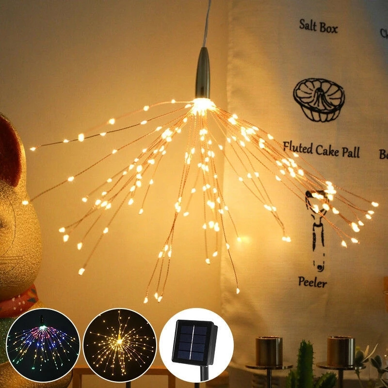 120Led 200 Đèn Led Năng Lượng  - đánh giá và giá Outdoor Solar Power Xmas Lights