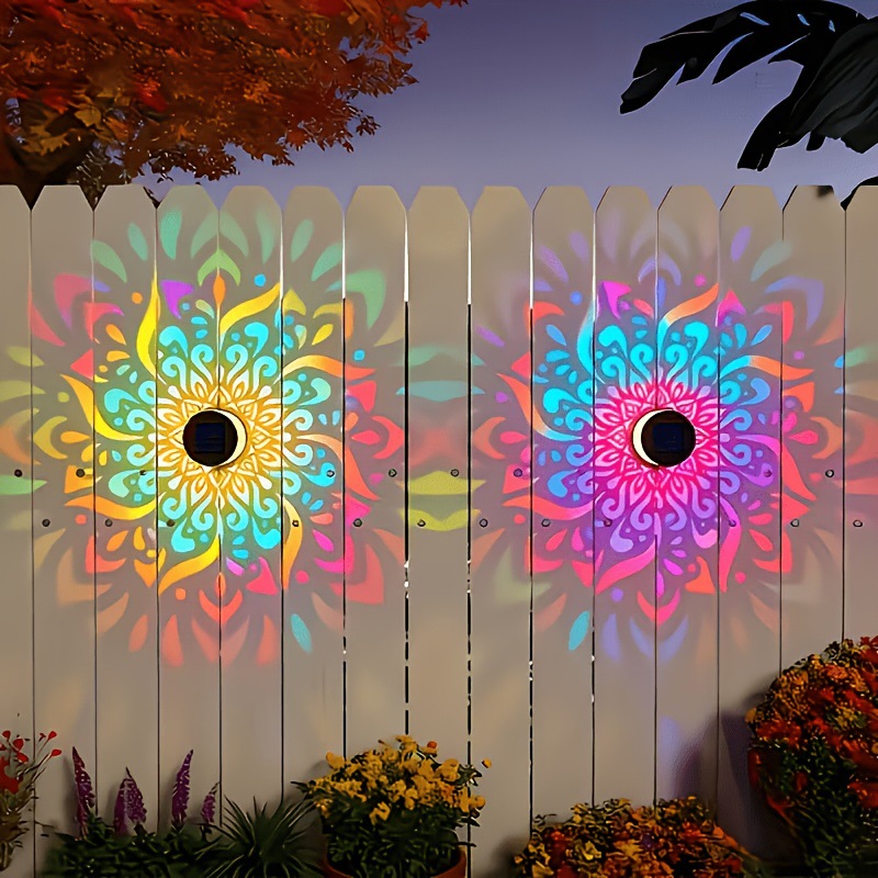 Solar LED Wall Light Mandala P - đánh giá và giá Outdoor Power Outlet Solar