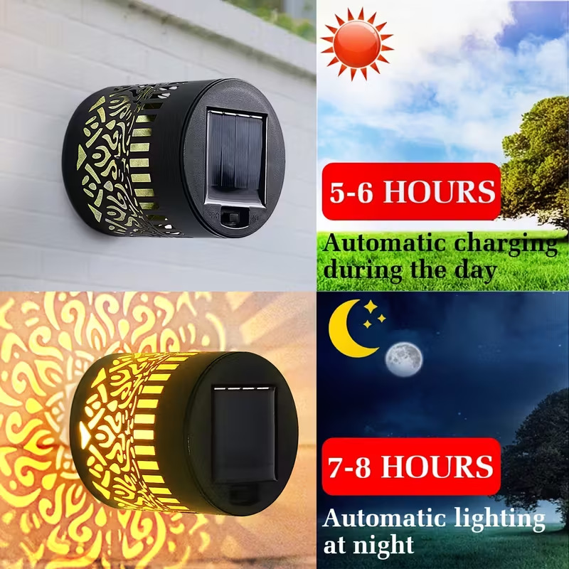 Solar LED Wall Light Mandala P - đánh giá và giá Outdoor Power Outlet Solar