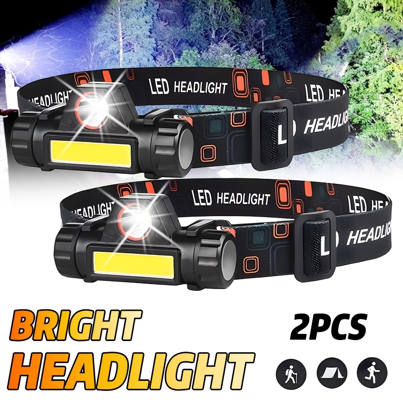 Rechargeable COB LED USB Headl - đánh giá và giá Outdoor Power Head