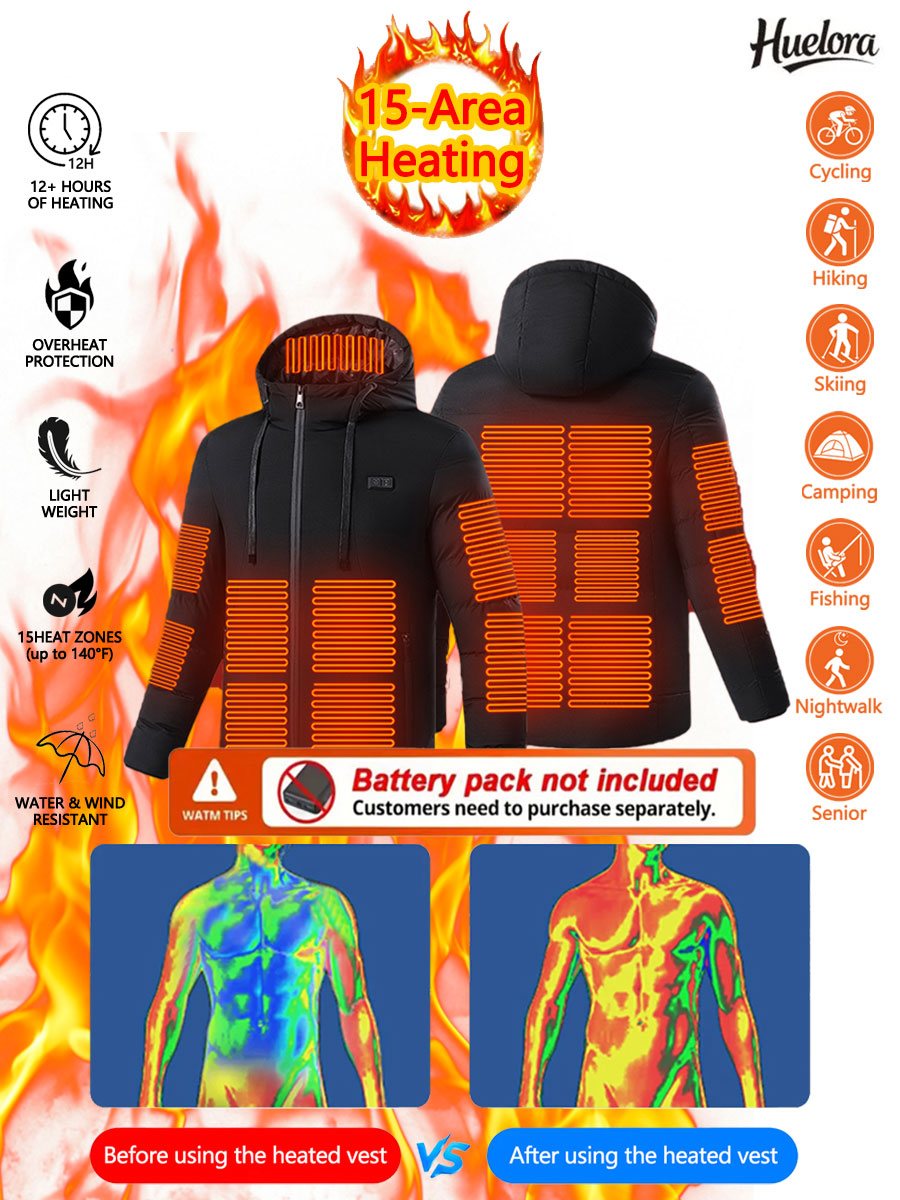 Huelora 11 Area Heated Jacket  - đánh giá và giá Outdoor Powersports